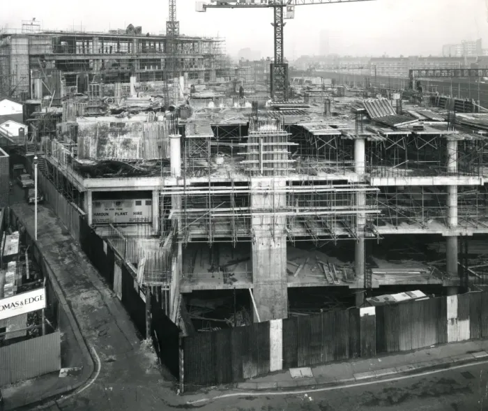 Framed Print : Postwar reconstruction, Lambeth, south east London Framed Print : Postwar reconstruction, Lambeth, south east London