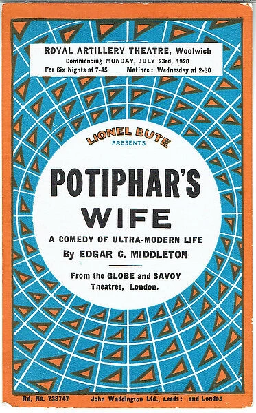 Potiphars Wife by Edgar C Middleton