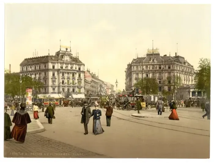 Framed Print : Potsdam Square, Berlin, Germany Framed Print : Potsdam Square, Berlin, Germany