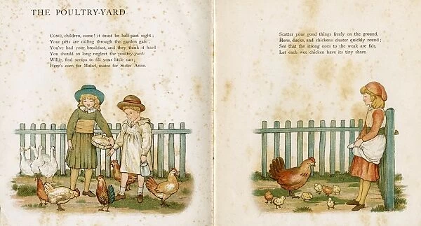 Poultry yard 1895
