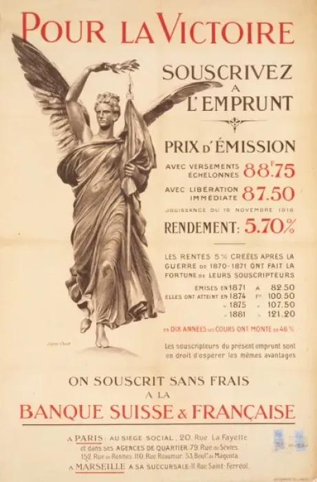 Framed Print : Pour la victoire souscrivez ? Emprunt: Banque Suiss Pour la victoire souscrivez ? Framed Print : Pour la victoire souscrivez ? Emprunt: Banque Suiss Pour la victoire souscrivez ?
