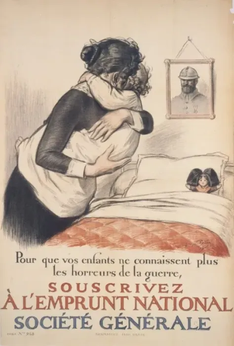 Framed Print : Pour que vos enfants ne connaissent plus les horreurs de la Framed Print : Pour que vos enfants ne connaissent plus les horreurs de la