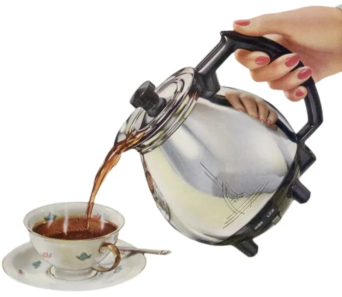 Framed Print : Pouring Cup of Coffee Date: 1950 Framed Print : Pouring Cup of Coffee Date: 1950