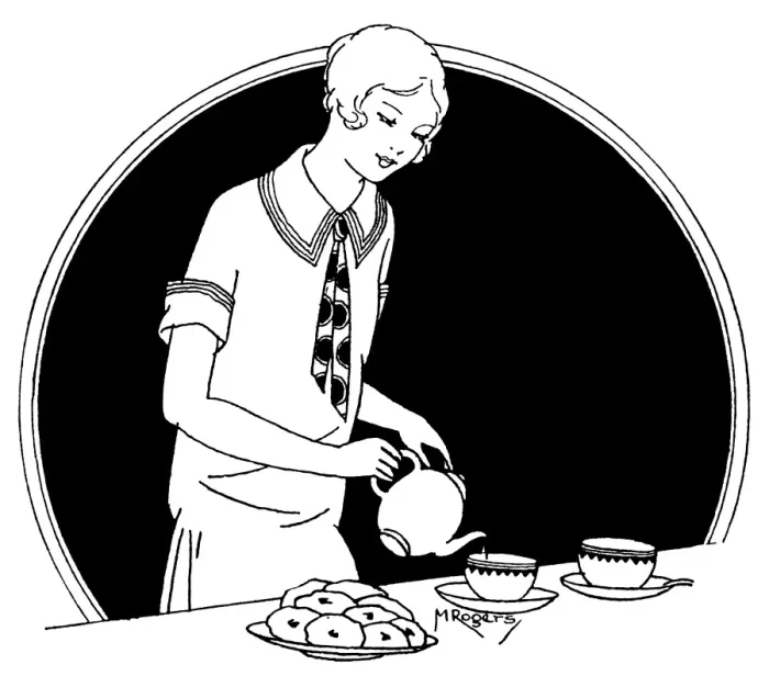Framed Print : Pouring Tea for Two Framed Print : Pouring Tea for Two