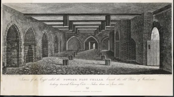 Framed Print : Powder Plot Cellar Framed Print : Powder Plot Cellar