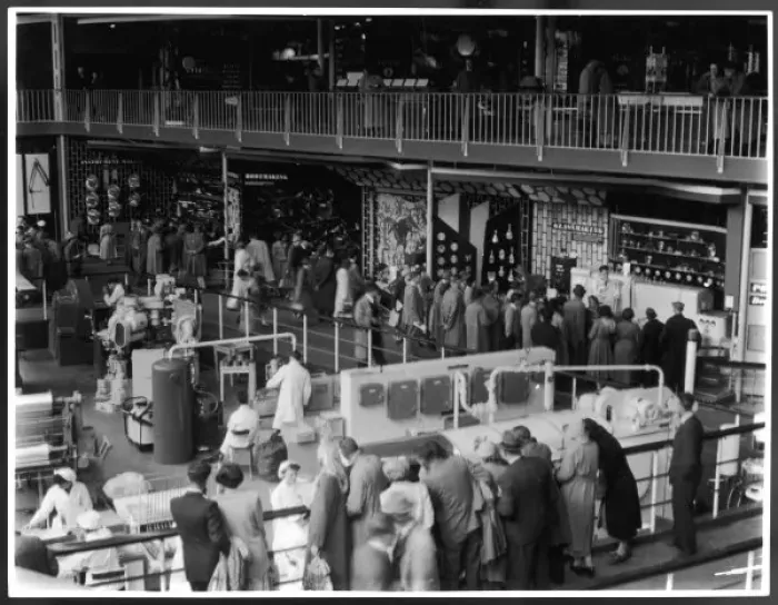 Framed Print : Power & Production 1951 Framed Print : Power & Production 1951