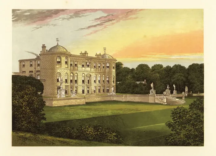 Framed Print : Powerscourt, County of Wicklow, Ireland Framed Print : Powerscourt, County of Wicklow, Ireland