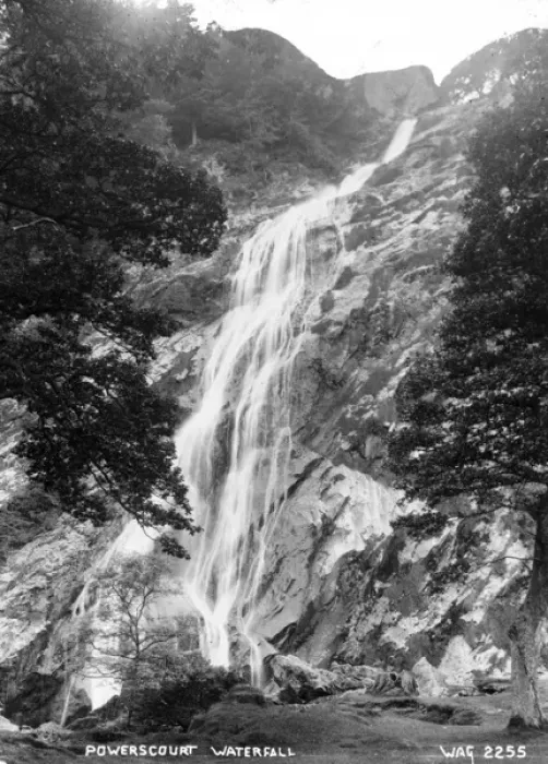 Framed Print : Powerscourt Waterfall Framed Print : Powerscourt Waterfall