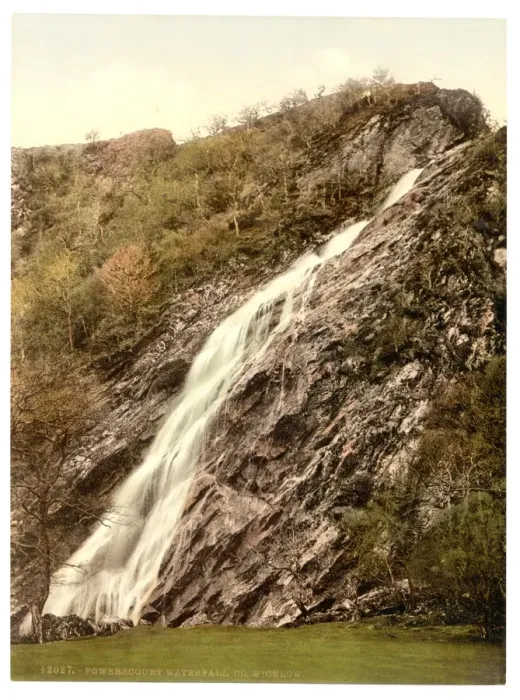 Framed Print : Powerscourt Waterfall. County Wicklow, Ireland Framed Print : Powerscourt Waterfall. County Wicklow, Ireland