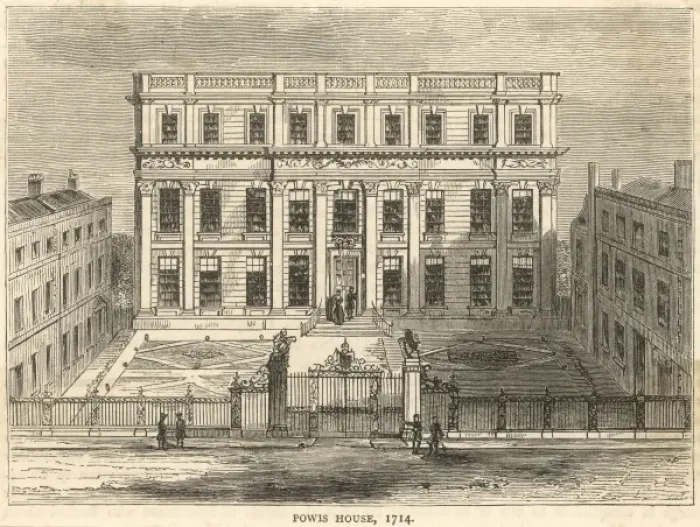 Framed Print : Powis House