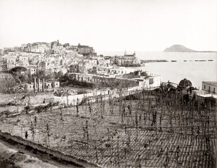 Framed Print : Pozzuoli near Naples, 1880 s