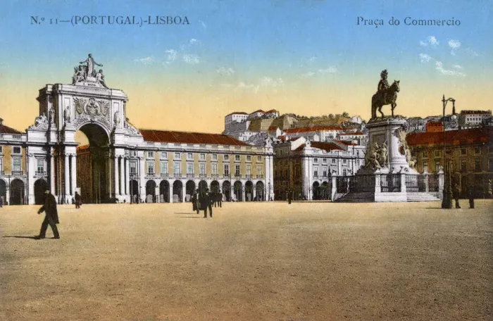 Framed Print : Praca do Comercio, Lisbon, Portugal Framed Print : Praca do Comercio, Lisbon, Portugal