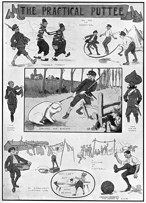 Framed Print : The Practical Puttee, WW1 Framed Print : The Practical Puttee, WW1