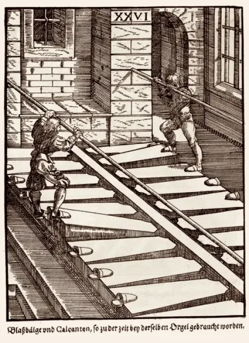 Framed Print : Praetorius, Michael (1571-1621) Framed Print : Praetorius, Michael (1571-1621)