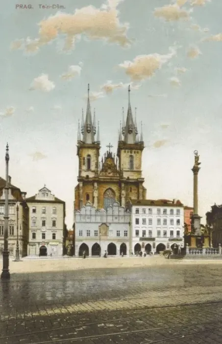 Framed Print : Prague - The Church of Our Lady before Tyn Framed Print : Prague - The Church of Our Lady before Tyn