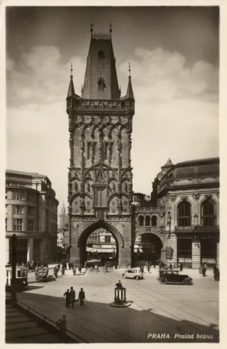 Framed Print : Prague, Czech Republic - The Powder Tower Framed Print : Prague, Czech Republic - The Powder Tower