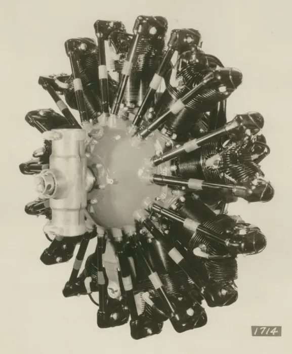 Framed Print : Pratt & Whitney R-1340 Wasp radial, front port quarter