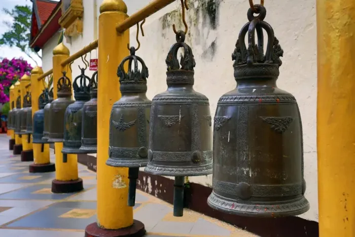 Framed Print : Prayer Bells, Wat Prathat Doi Suthep temple, Chiang Mai Framed Print : Prayer Bells, Wat Prathat Doi Suthep temple, Chiang Mai