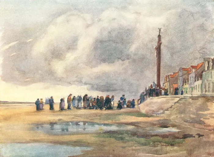 Framed Print : Prayer For The Fishermen, Etaples Framed Print : Prayer For The Fishermen, Etaples