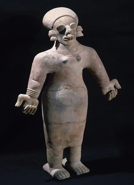Pre-Columbian art. Pre-Incan. Tumaco-Tolita culture. Clay hu