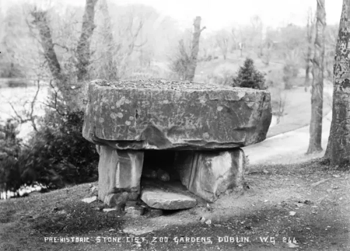 Framed Print : Pre-Historic Stone Cist, Zoo Gardens, Dublin Framed Print : Pre-Historic Stone Cist, Zoo Gardens, Dublin