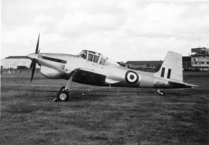 Framed Print : Pre-production Boulton Paul Balliol T2 VR591