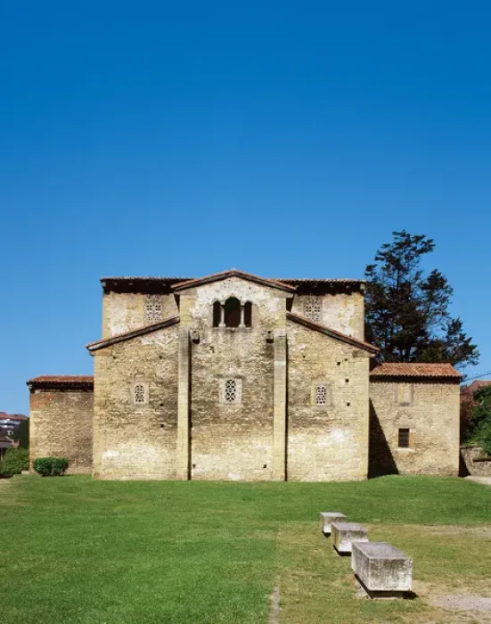 Framed Print : Pre-Romanesque art. Church of San Julia?n de los Prados or S Framed Print : Pre-Romanesque art. Church of San Julia?n de los Prados or S