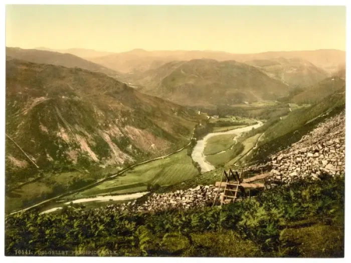 Framed Print : Precipice Walk, Dolgelly (i. e. Dolgellau), Wales Framed Print : Precipice Walk, Dolgelly (i. e. Dolgellau), Wales
