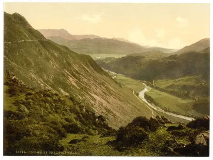 Framed Print : Precipice Walk, Dolgelly (i. e. Dolgellau), Wales Framed Print : Precipice Walk, Dolgelly (i. e. Dolgellau), Wales