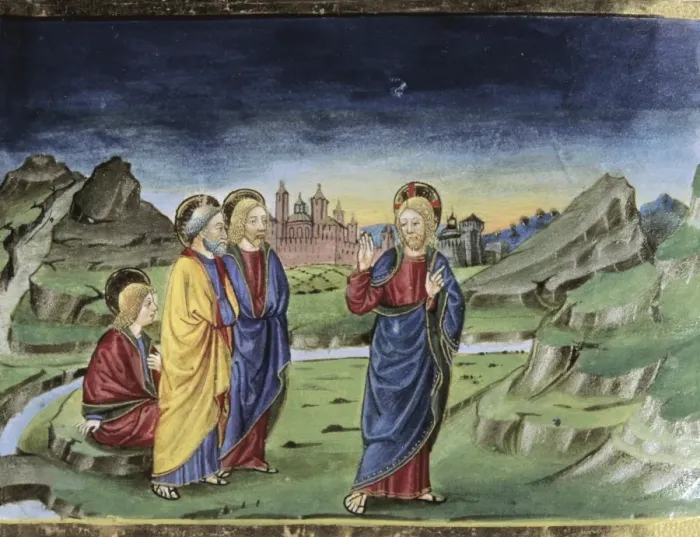 Framed Print : DE PREDIS, Cristoforo (1440-1486). Stories of