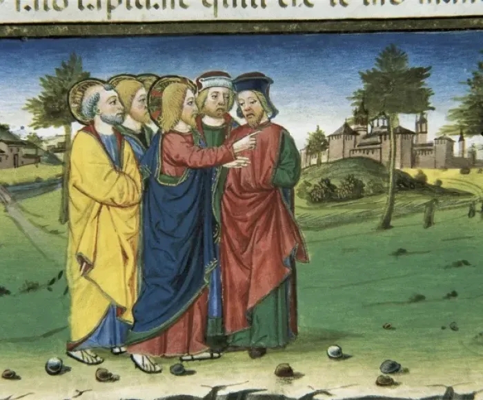Framed Print : DE PREDIS, Cristoforo (1440-1486). Stories of Framed Print : DE PREDIS, Cristoforo (1440-1486). Stories of