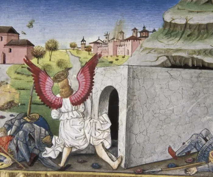 Framed Print : DE PREDIS, Cristoforo (1440-1486). Stories of Framed Print : DE PREDIS, Cristoforo (1440-1486). Stories of