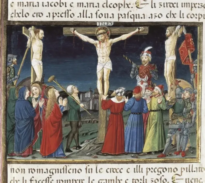 Framed Print : DE PREDIS, Cristoforo (1440-1486). Stories of Framed Print : DE PREDIS, Cristoforo (1440-1486). Stories of