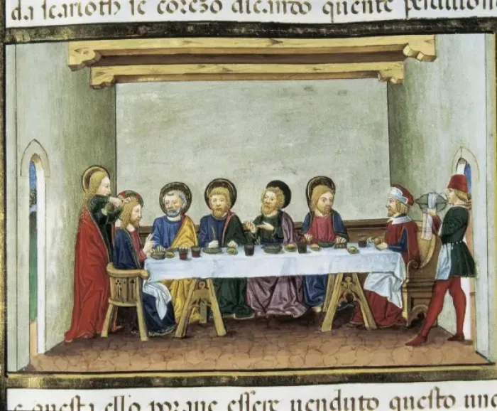 Framed Print : DE PREDIS, Cristoforo (1440-1486). Stories of Framed Print : DE PREDIS, Cristoforo (1440-1486). Stories of