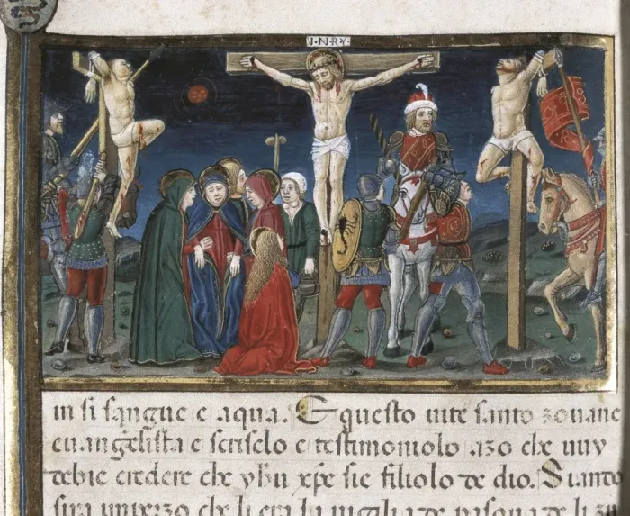 Framed Print : DE PREDIS, Cristoforo (1440-1486). Stories of Framed Print : DE PREDIS, Cristoforo (1440-1486). Stories of
