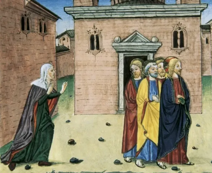 Framed Print : DE PREDIS, Cristoforo (1440-1486). Stories of Framed Print : DE PREDIS, Cristoforo (1440-1486). Stories of