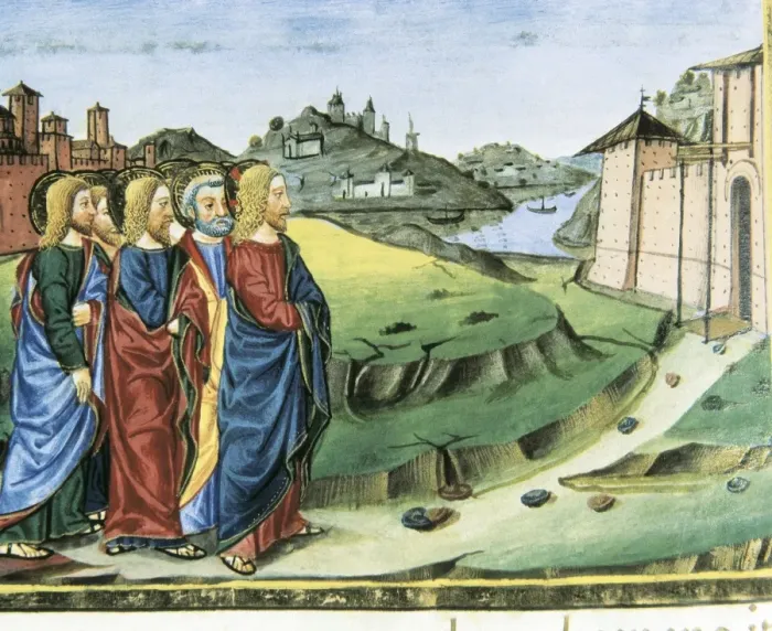 Framed Print : DE PREDIS, Cristoforo (1440-1486). Stories of Framed Print : DE PREDIS, Cristoforo (1440-1486). Stories of