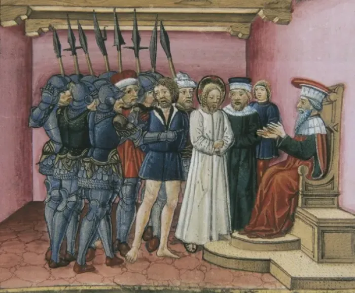 Framed Print : DE PREDIS, Cristoforo (1440-1486). Stories of Framed Print : DE PREDIS, Cristoforo (1440-1486). Stories of