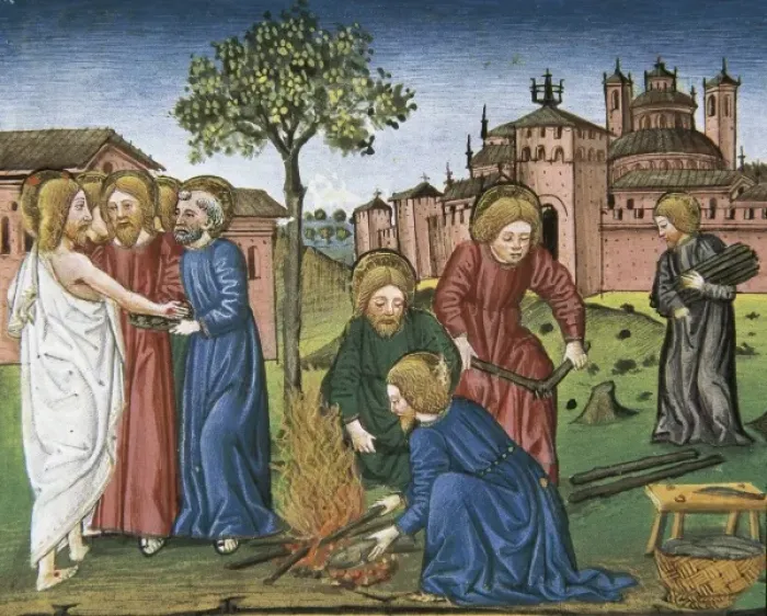 Framed Print : DE PREDIS, Cristoforo (1440-1486). Stories of Framed Print : DE PREDIS, Cristoforo (1440-1486). Stories of