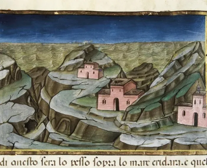 Framed Print : DE PREDIS, Cristoforo (1440-1486). Stories of Framed Print : DE PREDIS, Cristoforo (1440-1486). Stories of