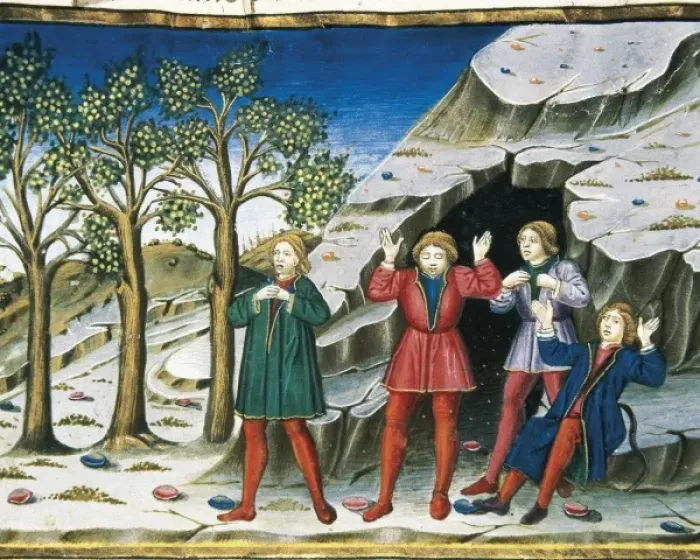 Framed Print : DE PREDIS, Cristoforo (1440-1486). Stories of Framed Print : DE PREDIS, Cristoforo (1440-1486). Stories of