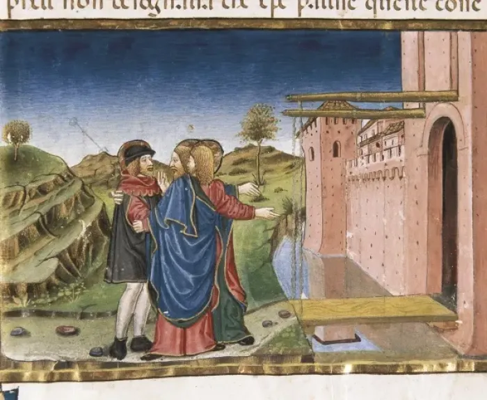 Framed Print : DE PREDIS, Cristoforo (1440-1486). Stories of Framed Print : DE PREDIS, Cristoforo (1440-1486). Stories of