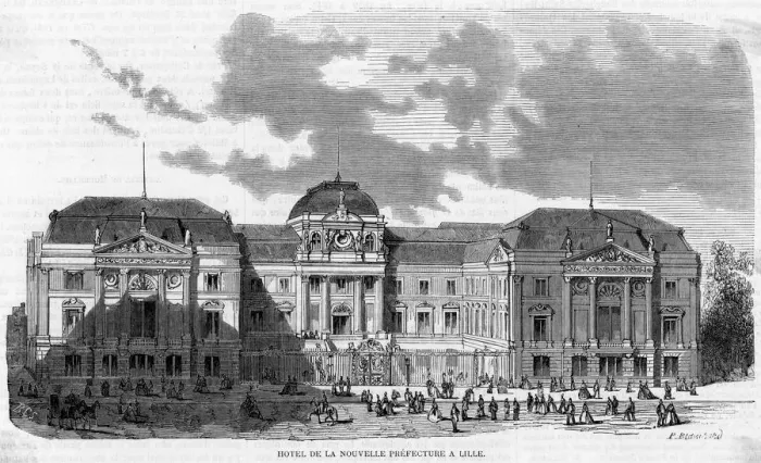 Framed Print : THE PREFECTURE IN LILLE Framed Print : THE PREFECTURE IN LILLE