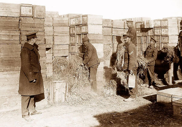 Preparing to evacuate Gallipoli during WW1
