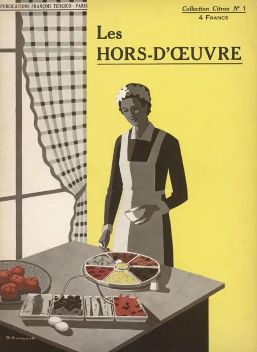 Framed Print : Preparing Hors D oeuvre