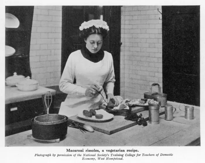 Framed Print : Preparing Rissoles Framed Print : Preparing Rissoles