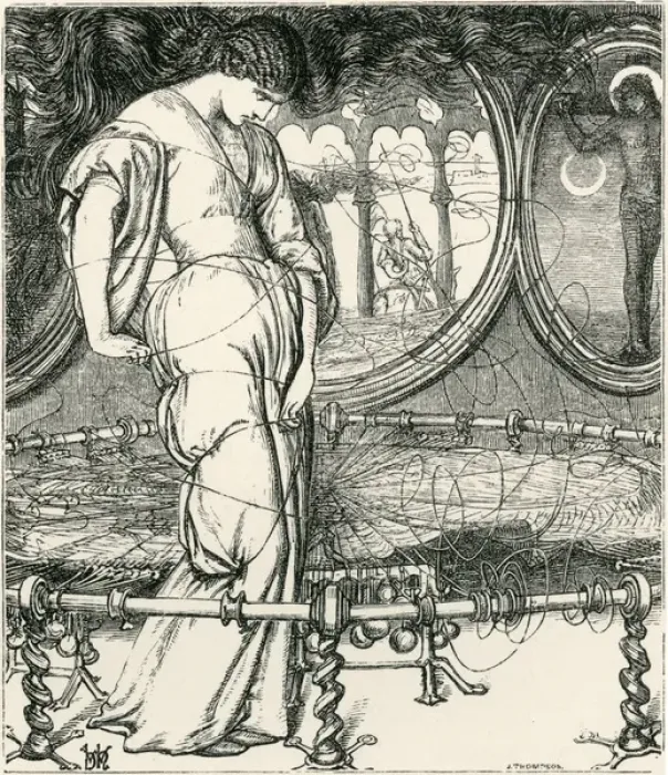 Framed Print : Preraphaelite Model
