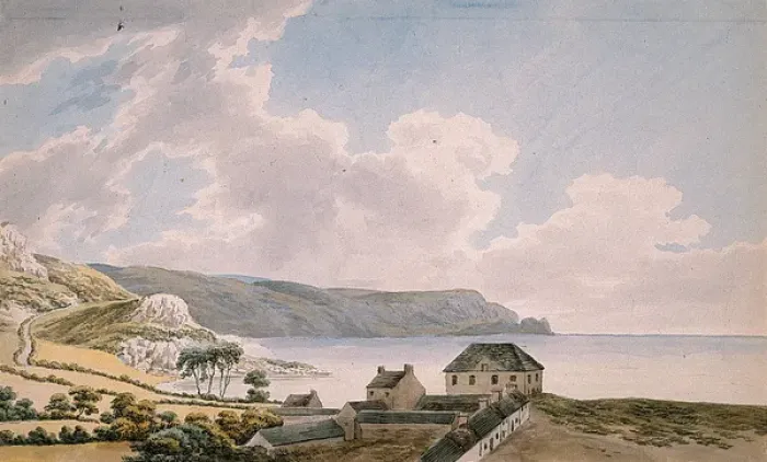 Framed Print : Presbyterian Meeting House, Glenarm Framed Print : Presbyterian Meeting House, Glenarm