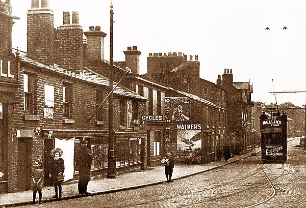 Prescot St. Helen's Road early 1900s