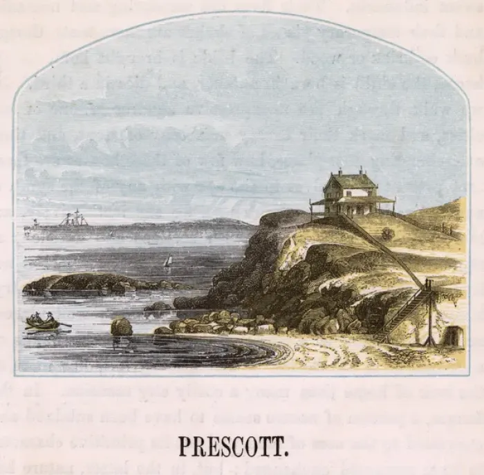 Framed Print : Prescott home Nahant Framed Print : Prescott home Nahant
